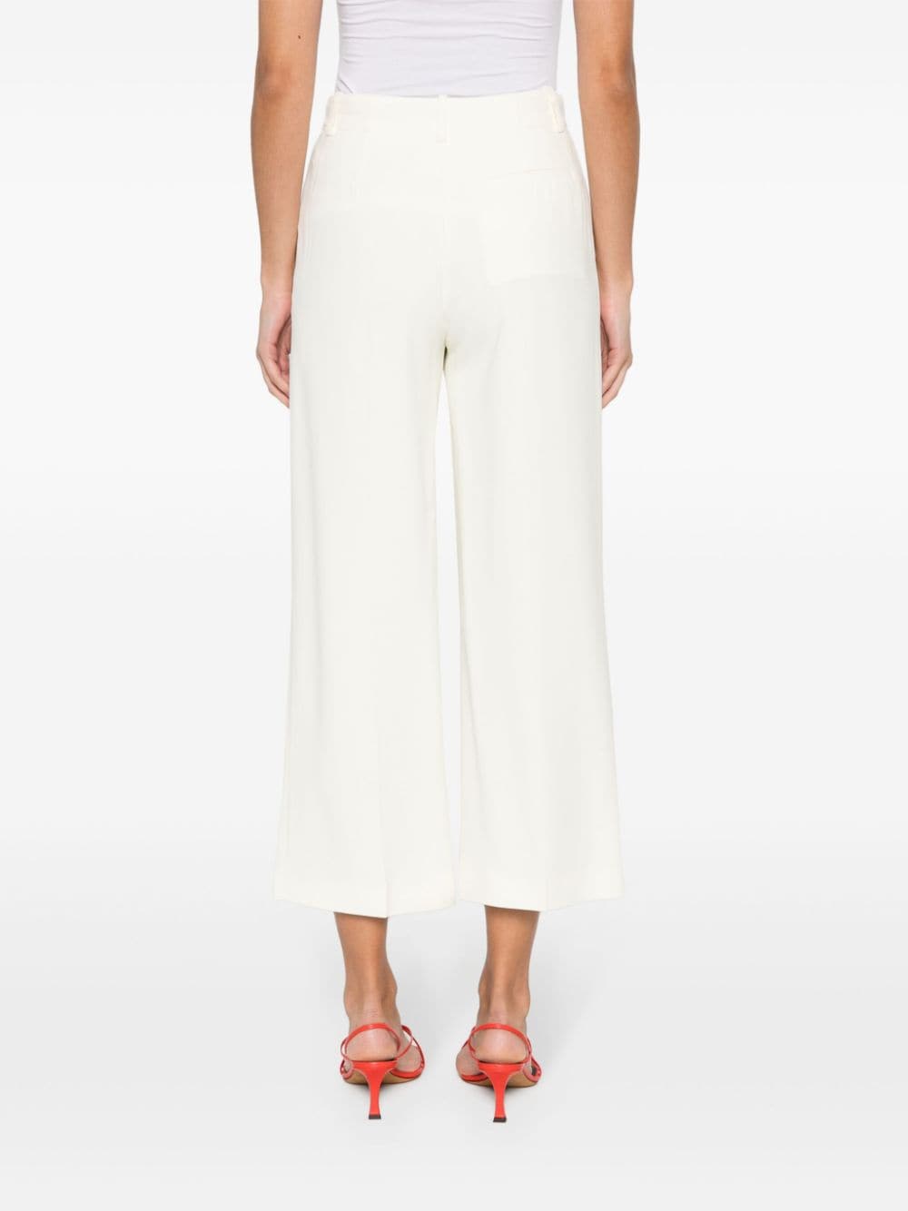 Erika Cavallini Semi-Couture Erika Cavallini Semi-Couture Trousers White