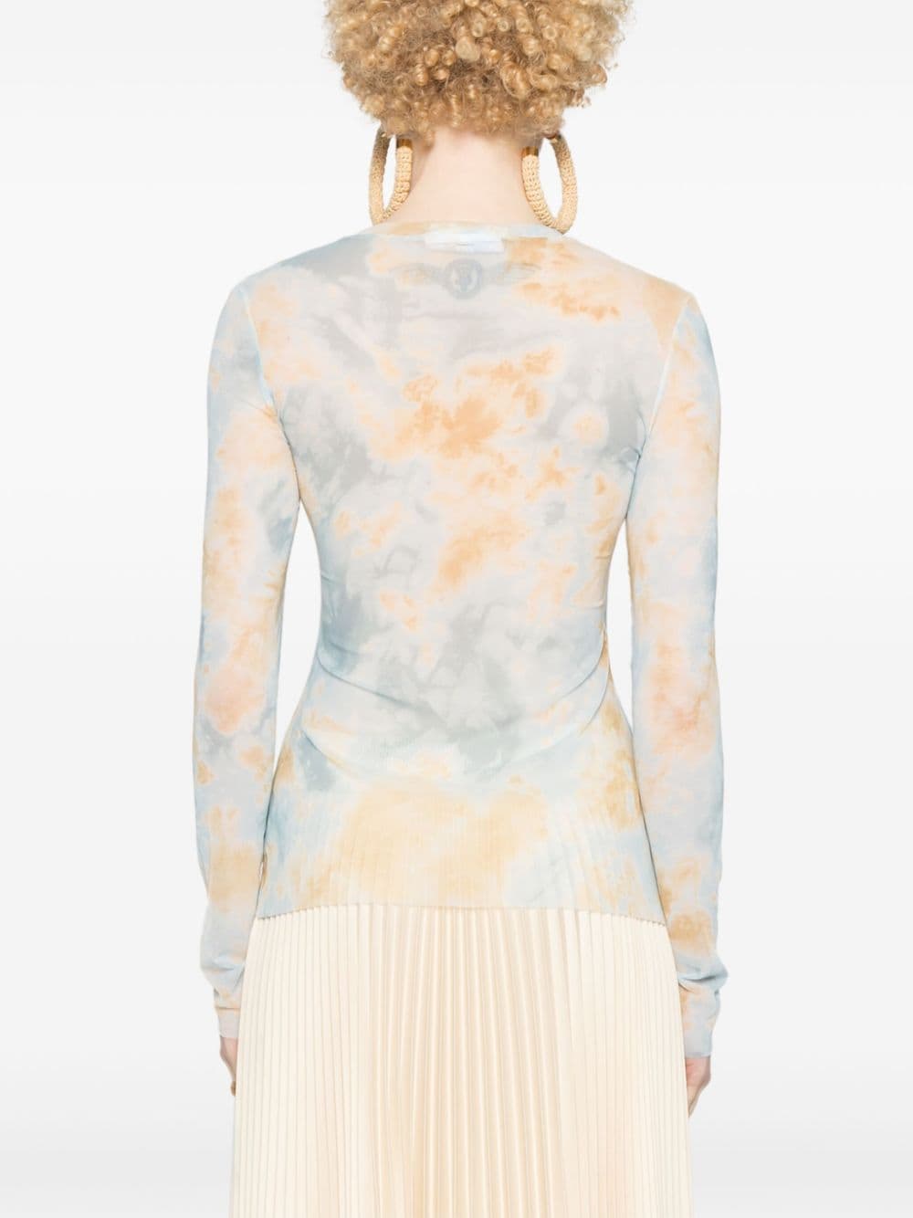 Erika Cavallini Semi-Couture Erika Cavallini Semi-Couture T-shirts and Polos Clear Blue