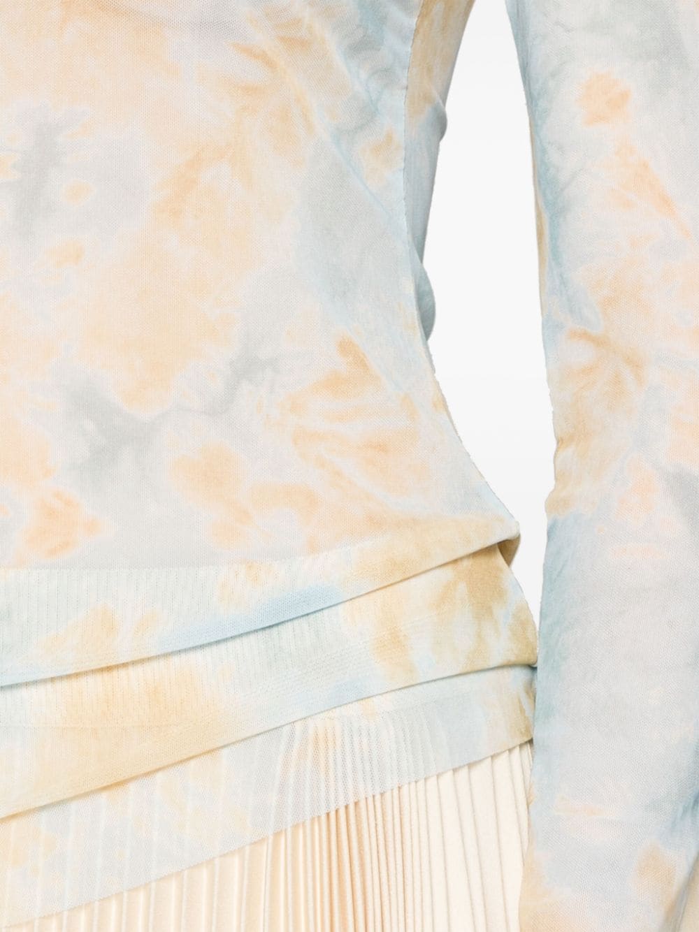 Erika Cavallini Semi-Couture Erika Cavallini Semi-Couture T-shirts and Polos Clear Blue