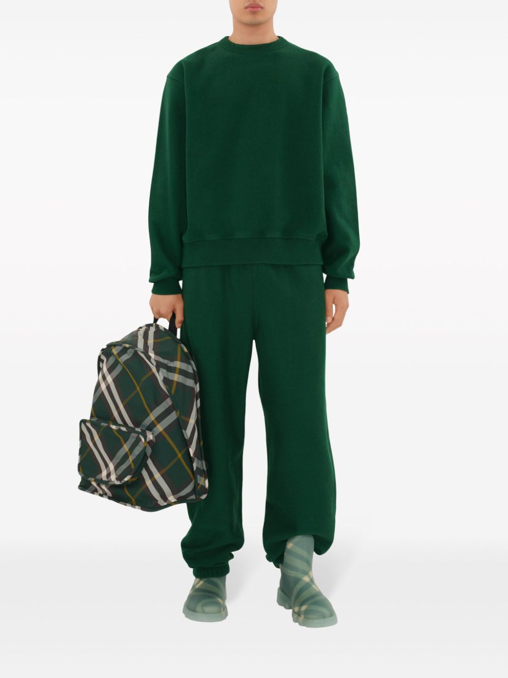 Burberry Burberry Shield Check Backpack