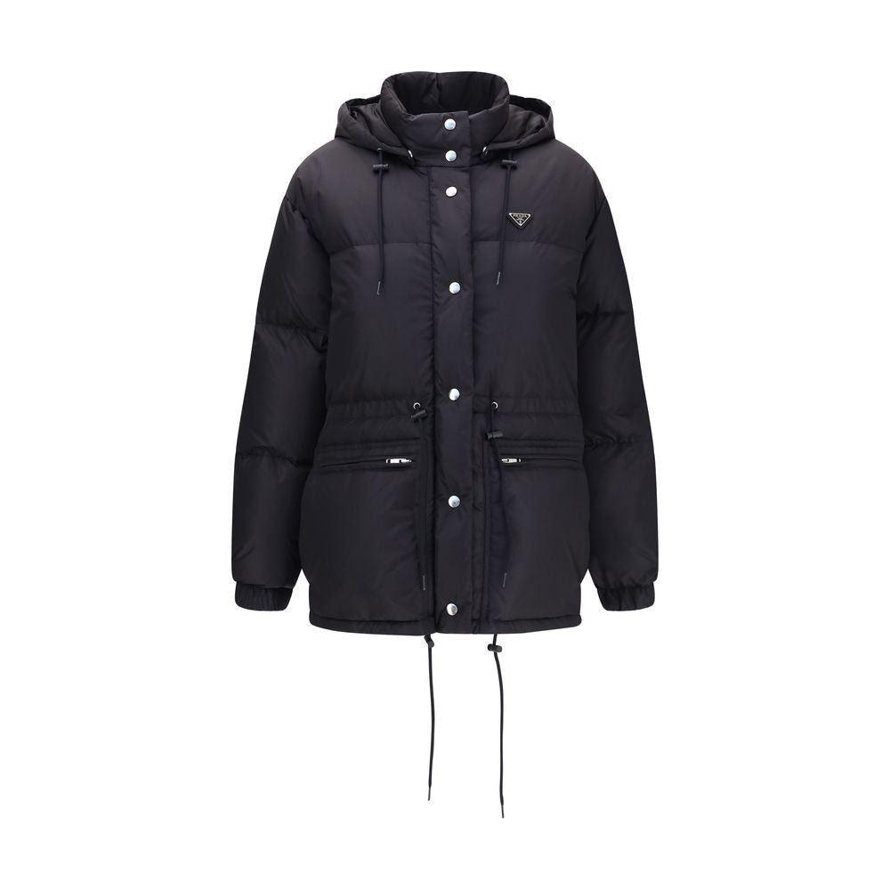 Prada Black Goose Down Parka