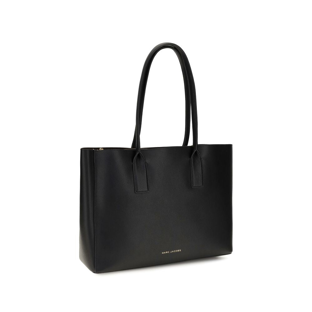 Marc Jacobs Black Calf Leather Bos Taurus Shoulder Bag
