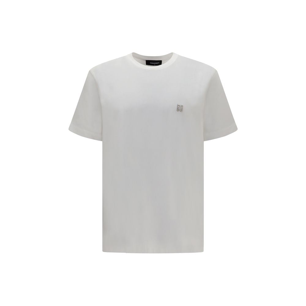 Dsquared² White Cotton T-Shirt