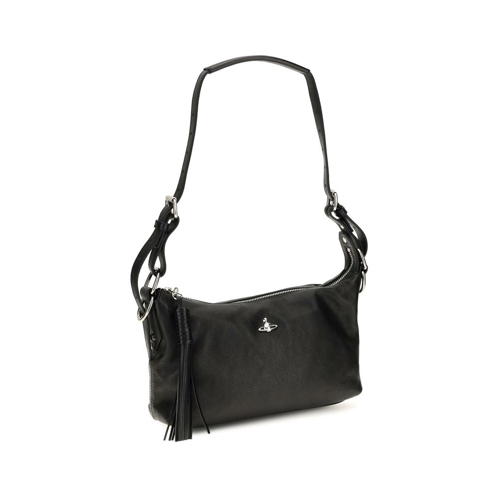 Vivienne Westwood Black Lambskin Handbag