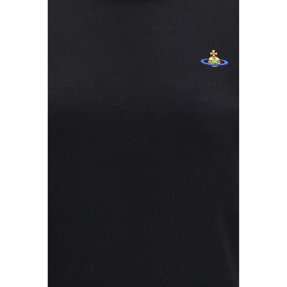 Vivienne Westwood Black Wool Oves Aries T-Shirt