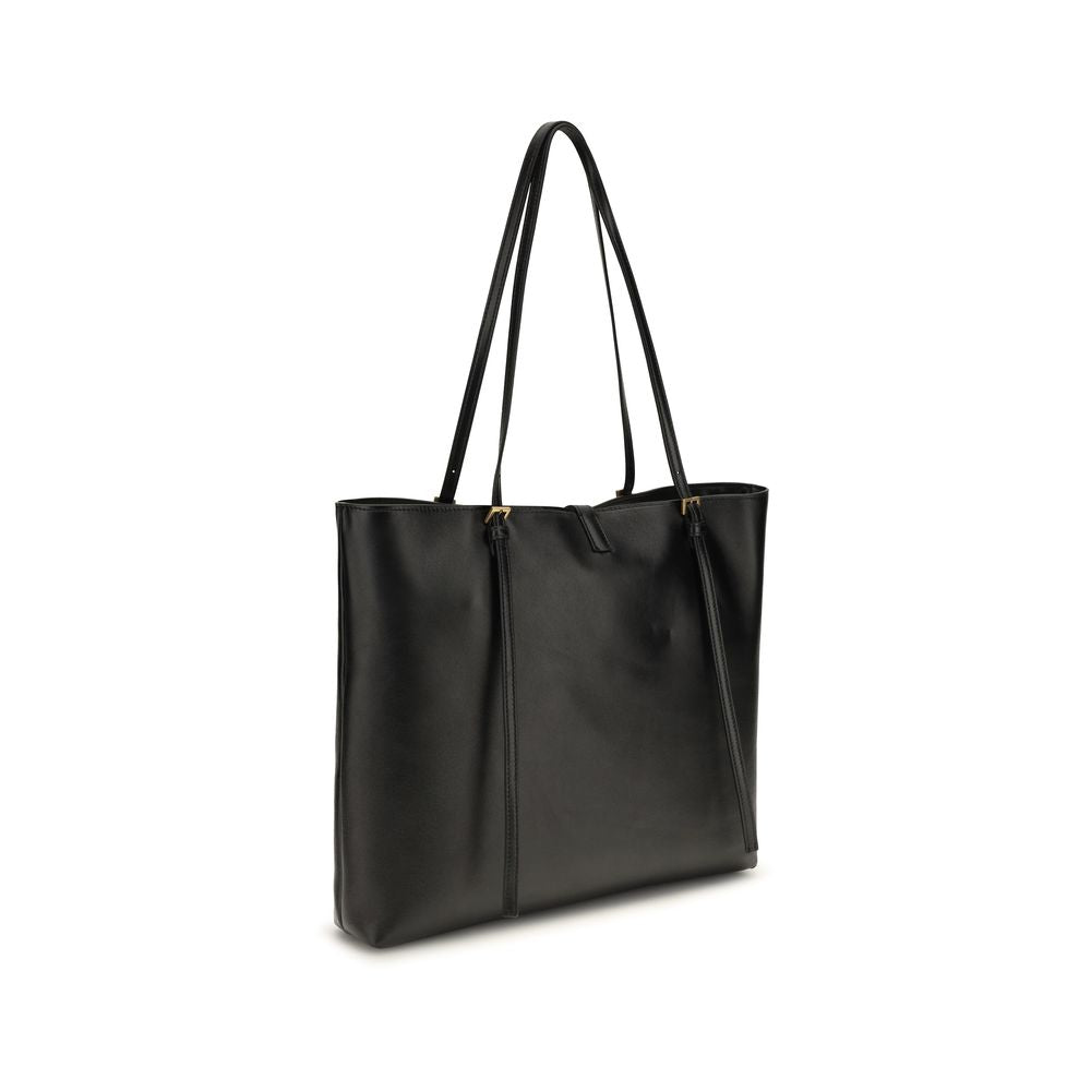 Versace Black Lamb Ovis Aries Shoulder Bag