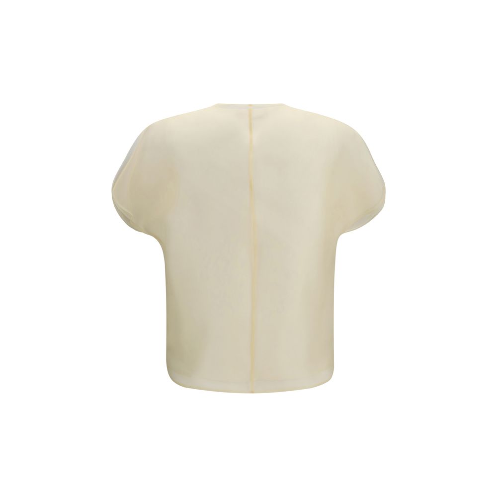 Khaite Beige Silk Shirt