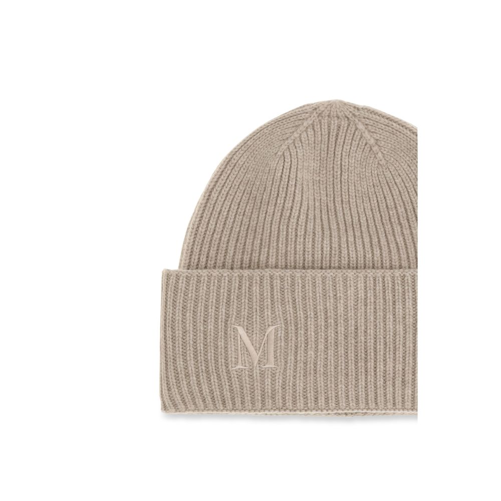 Max Mara Beige Cashmere Beanie