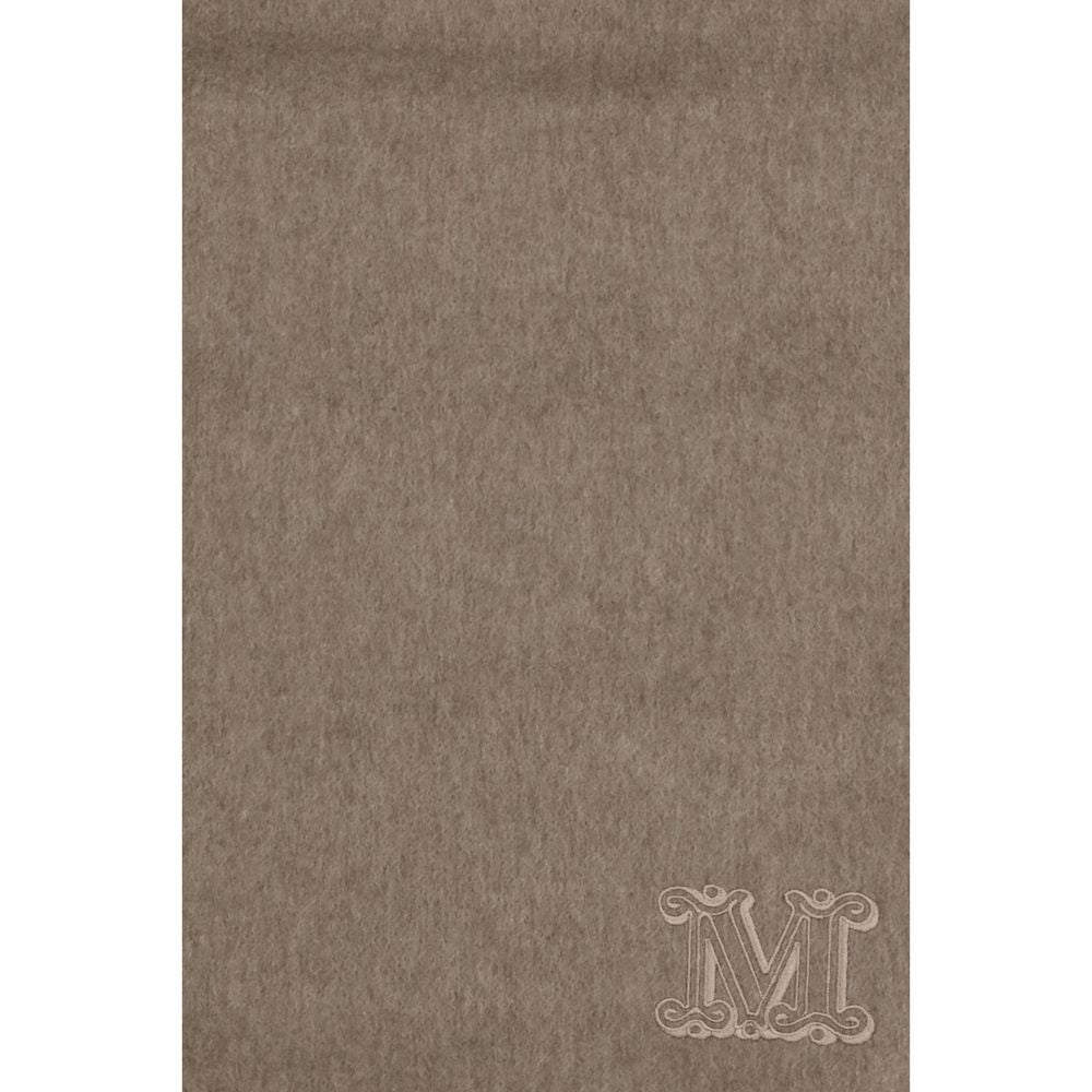 Max Mara Beige Cashmere Scarf