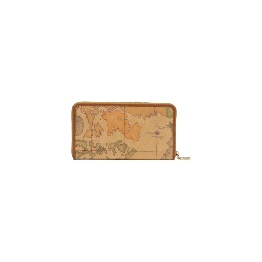 Alviero Martini Prima Classe Beige Leather Wallet