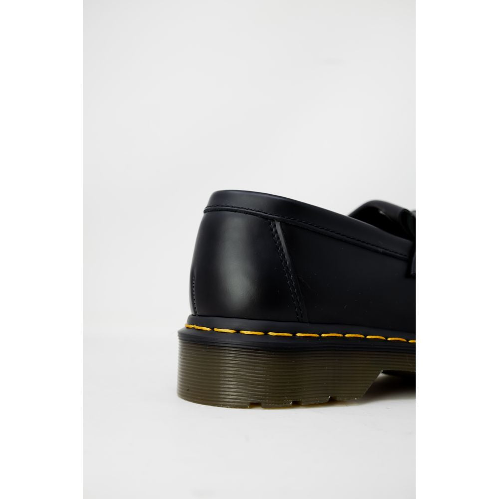 Dr. Martens Black Leather Slip-On Loafers