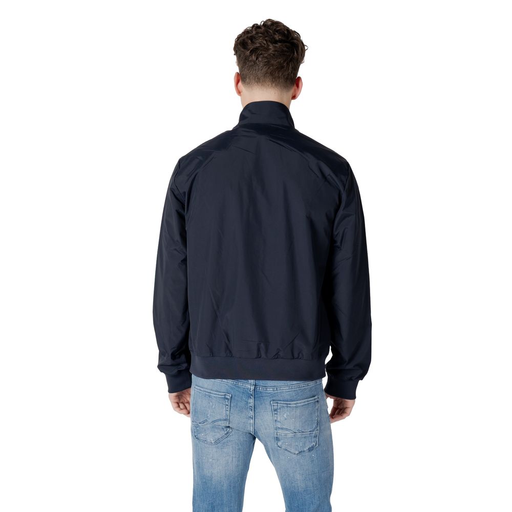 EA7 Emporio Armani Blue Polyamide Bomber