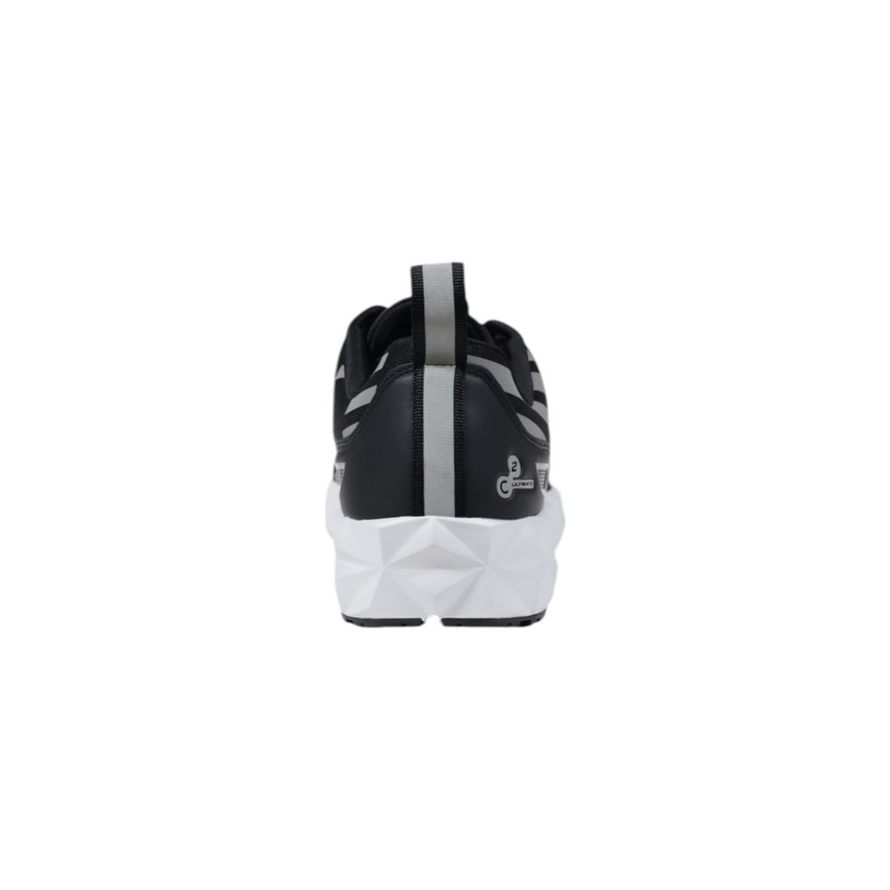 EA7 Emporio Armani Bicolor Polyester Athletic Sneakers