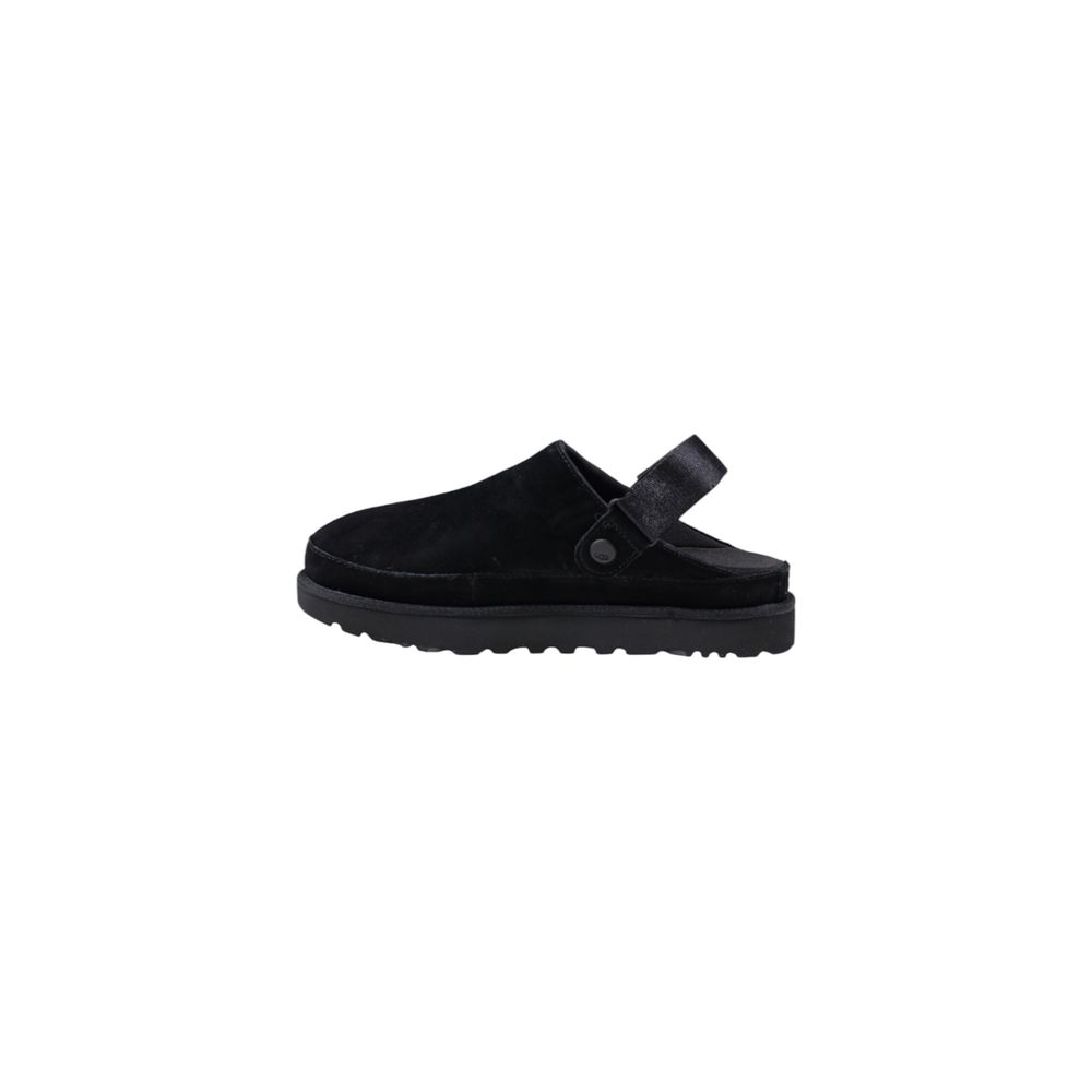 UGG Black Recycled Polyester Platform Pumps