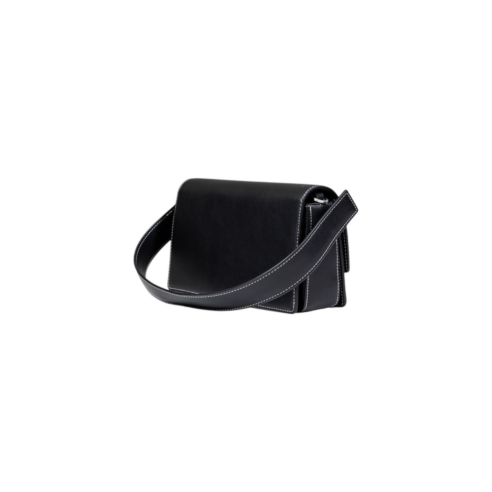 Karl Lagerfeld Black Artificial Leather Handbag