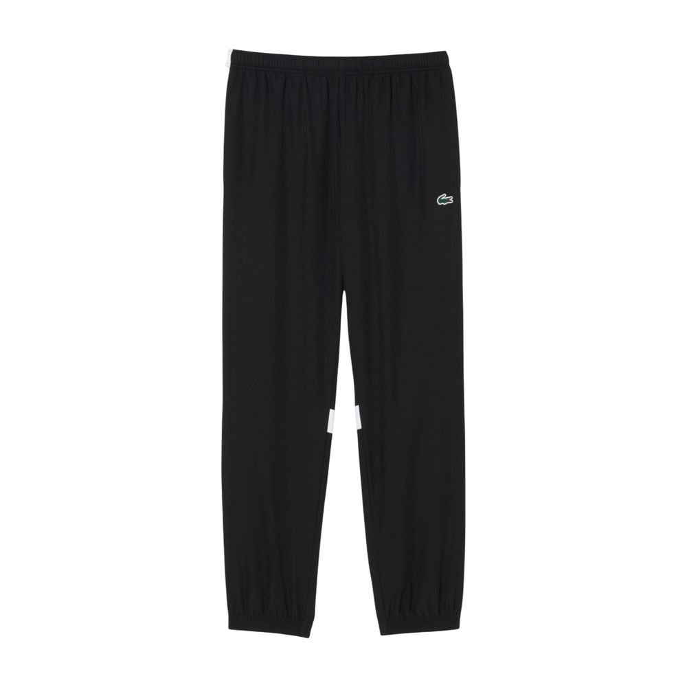 Lacoste Black And White Polyester Sweatsuit