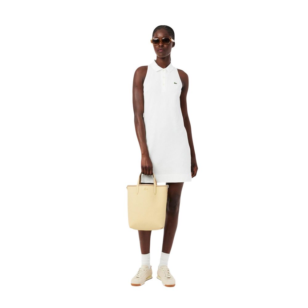 Lacoste Beige Leather Handbag
