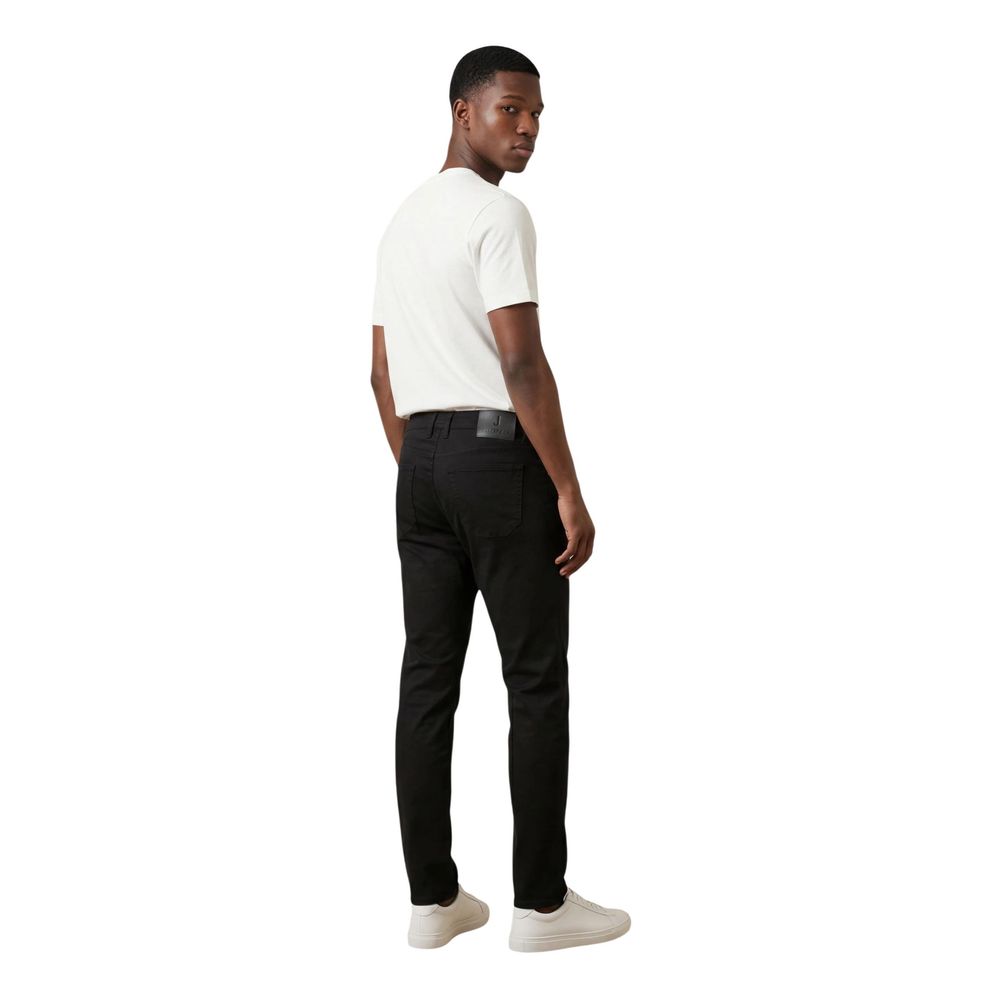 Jeckerson Blue Elastane Skinny Pants