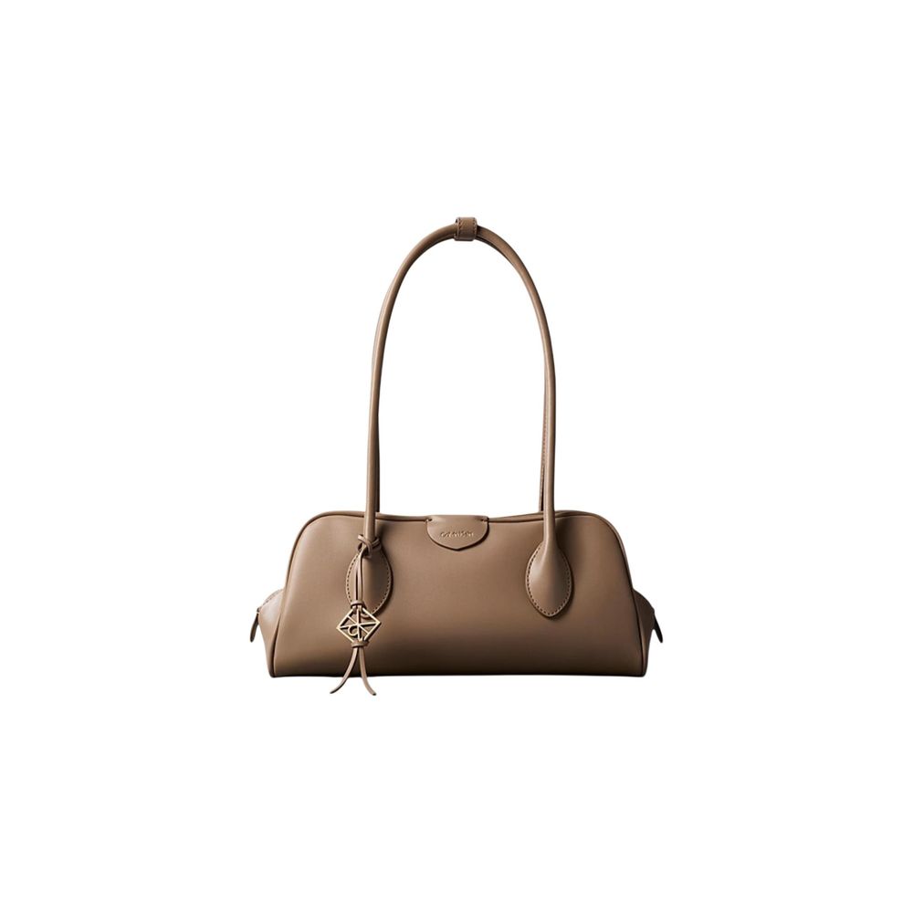 Calvin Klein Beige Polyethylene Handbag
