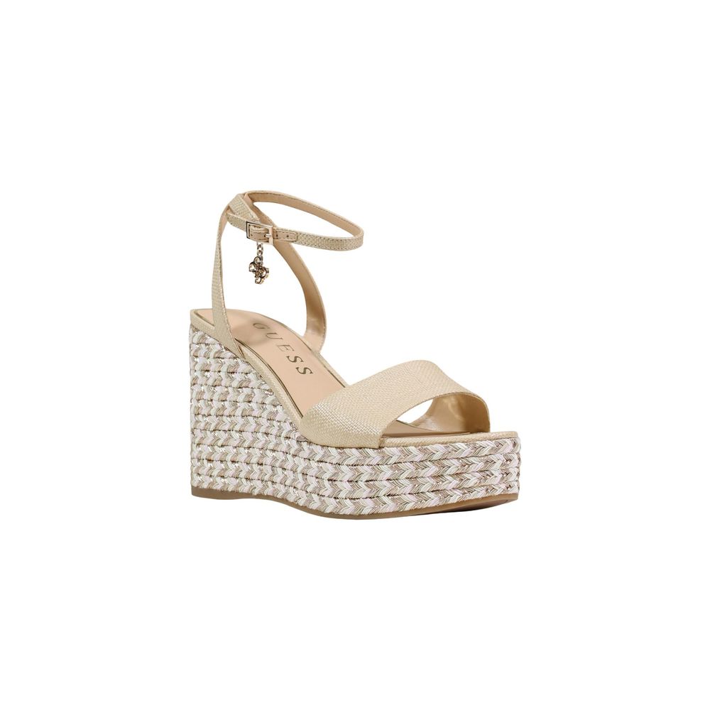 Guess Beige Polyethylene High Heel Pumps
