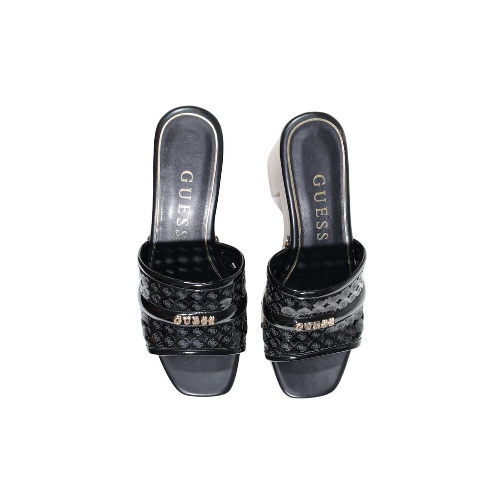 Guess Black Polyethylene High Heel Pumps