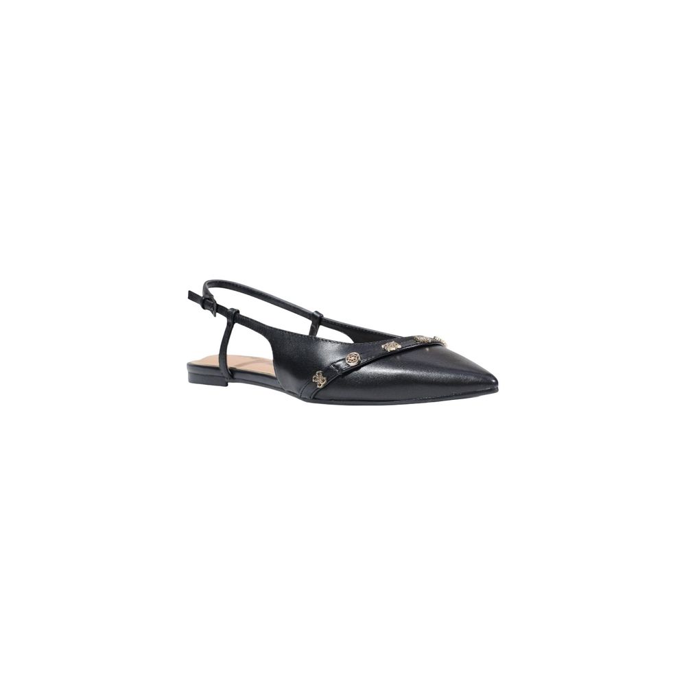 Guess Black Synthetic Platform Pumps