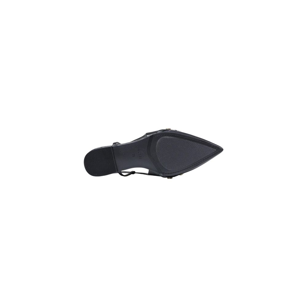 Guess Black Synthetic Platform Pumps