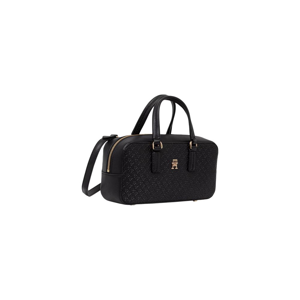 Tommy Hilfiger Black Polyethylene Handbag