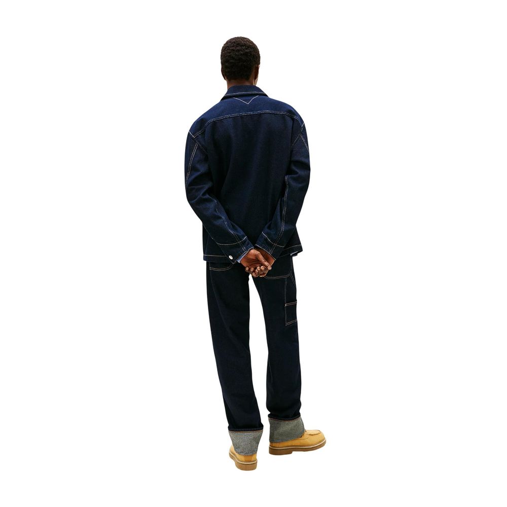 Tommy Hilfiger Jeans Blue Recycled Cotton Denim Jacket