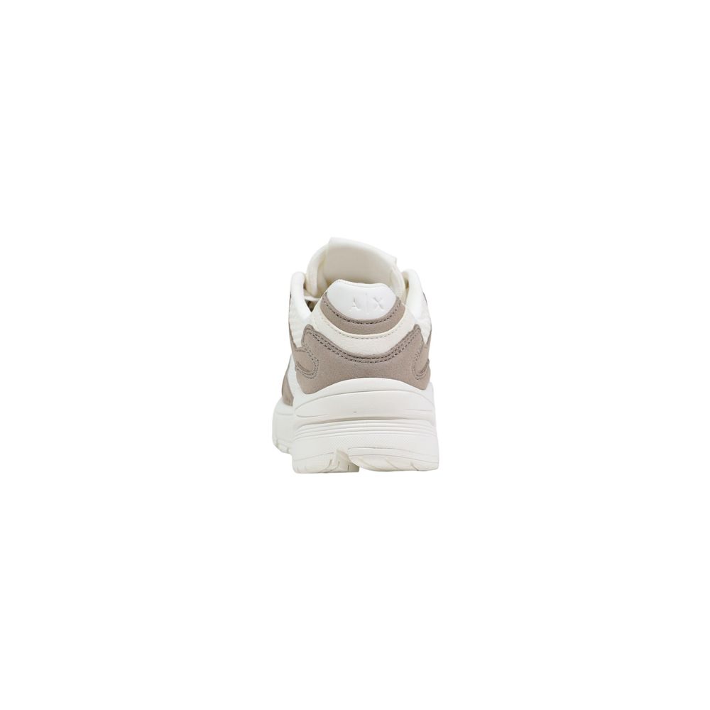 Armani Exchange Brown Polyamide Athletic Sneakers