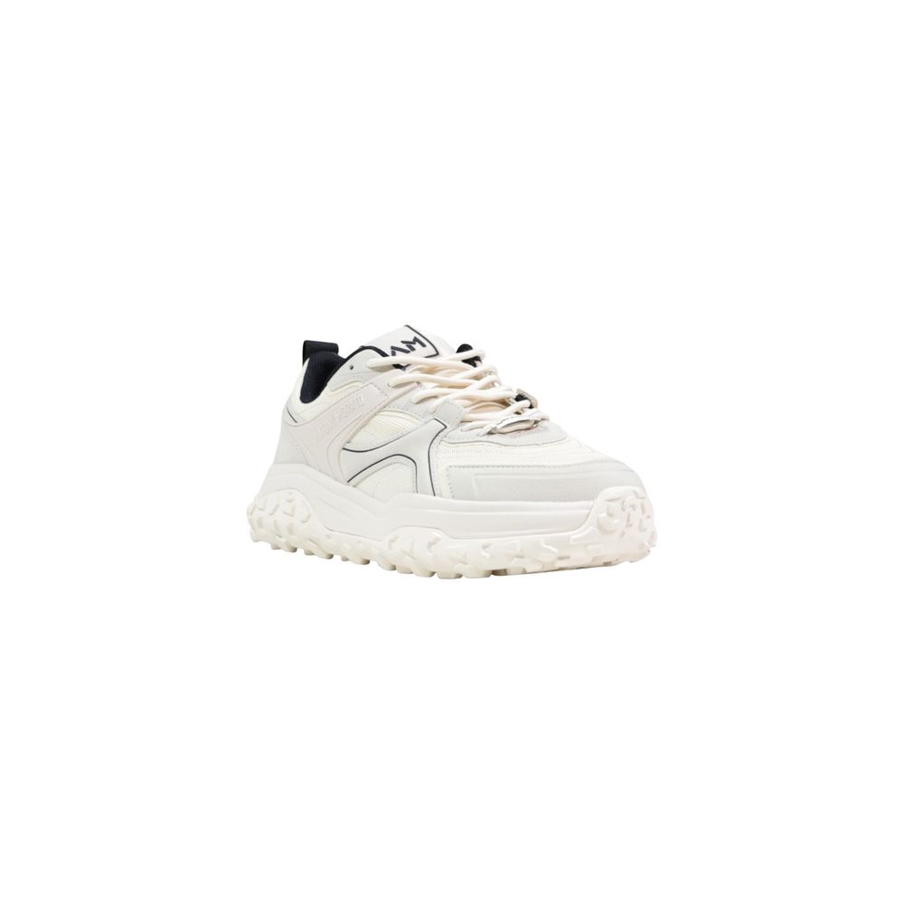 Antony Morato White Polyester Athletic Sneakers