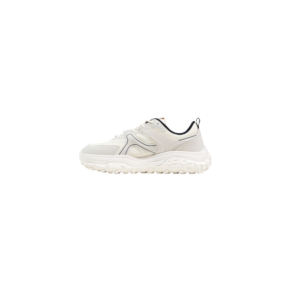 Antony Morato White Polyester Athletic Sneakers