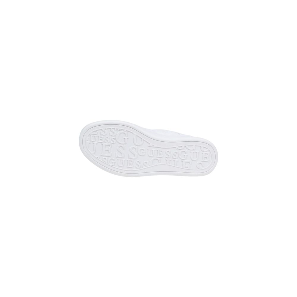 Guess Beige Polyethylene Low Top Sneakers
