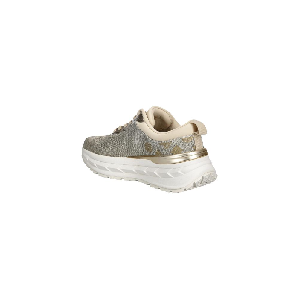 Guess Gray Polyester Chunky Sneakers