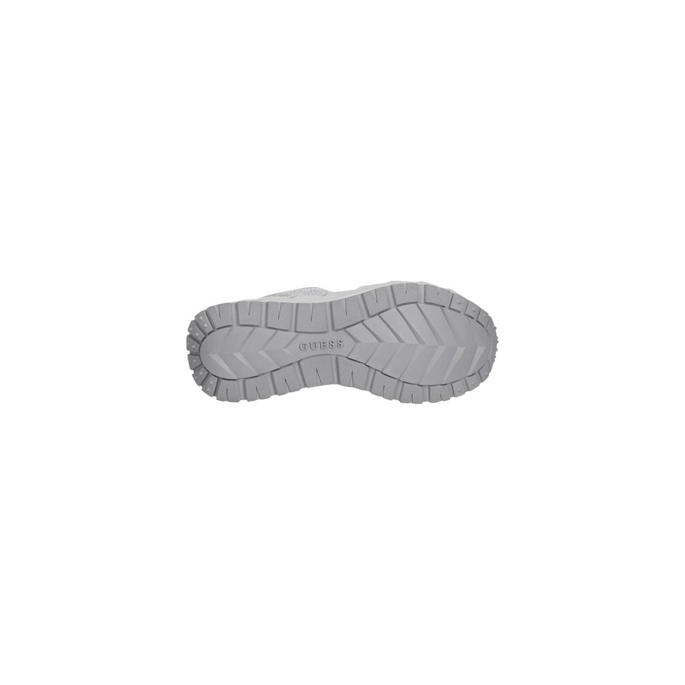 Guess Silver Polyester Chunky Sneakers