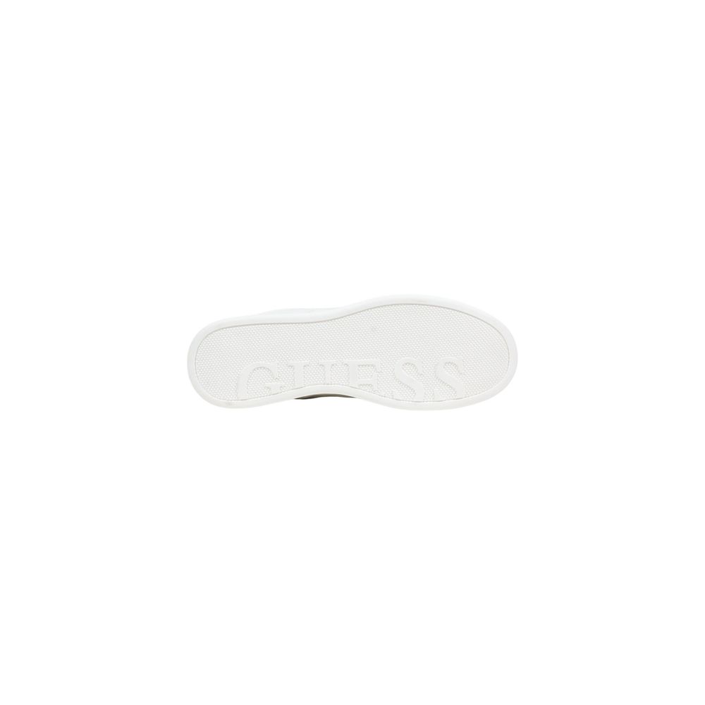 Guess White Polyethylene Platform Sneakers
