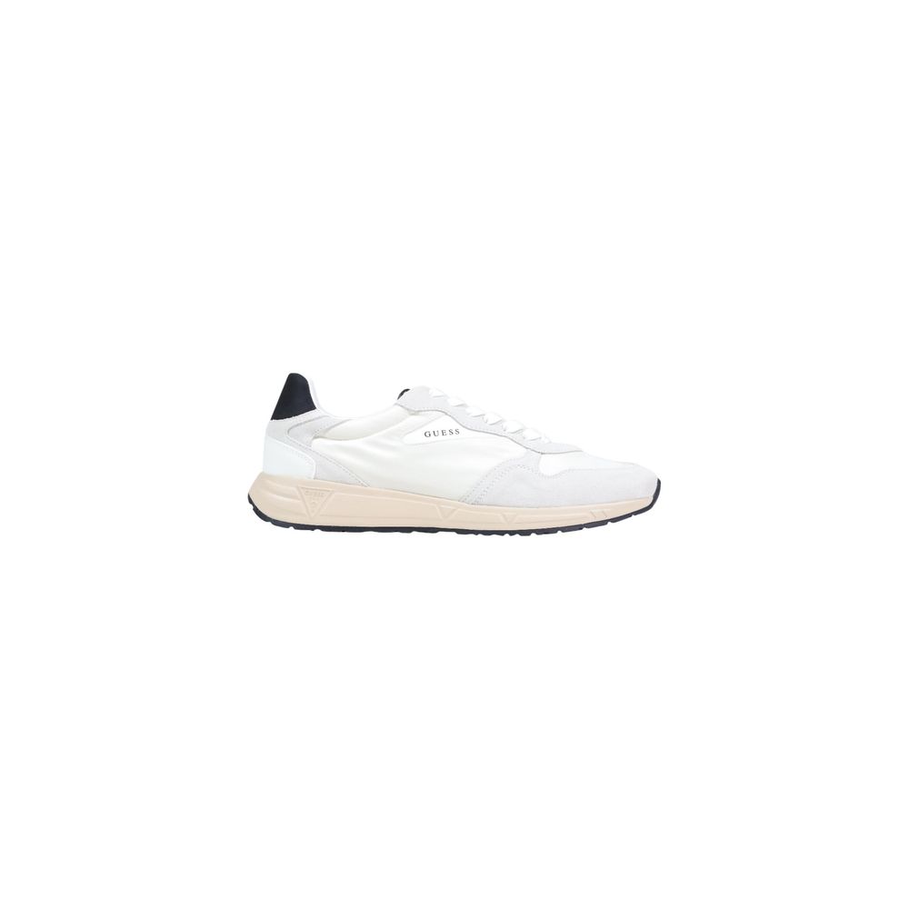 Guess White Polyester Athletic Sneakers