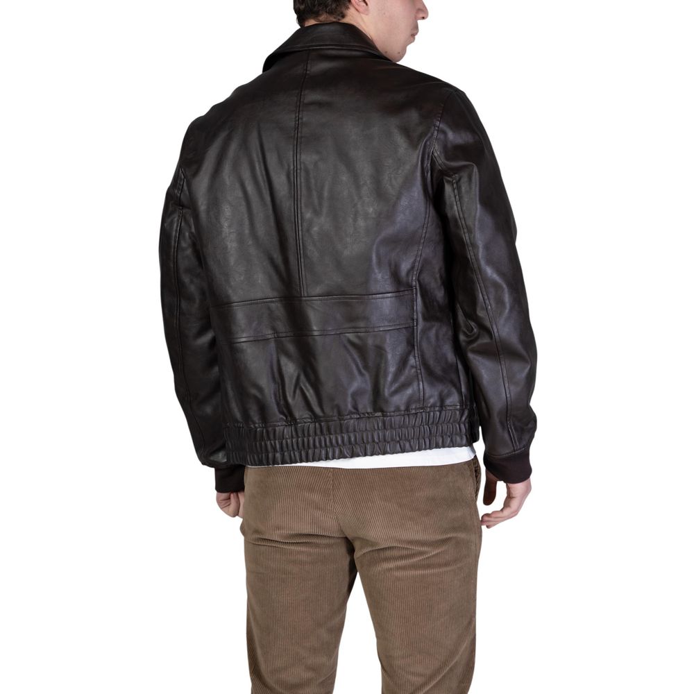 Guess Brown Polyethylene Bomber