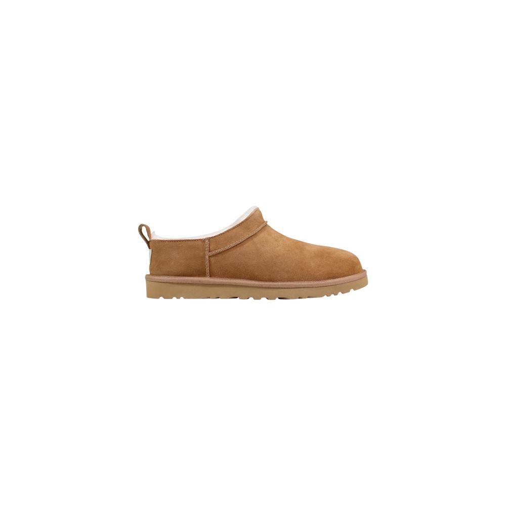 UGG Beige Suede Leather Moccassin