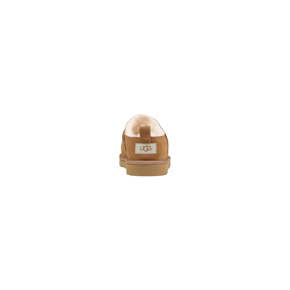 UGG Beige Suede Leather Moccassin