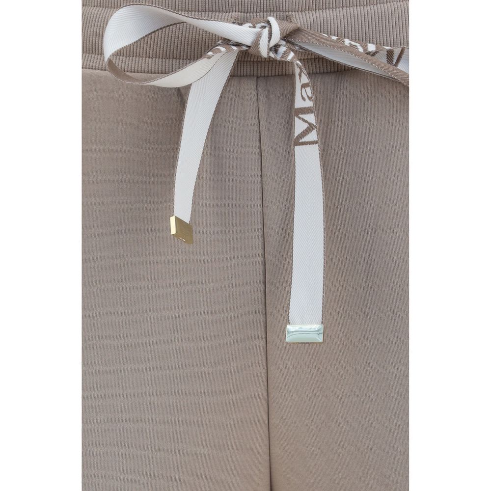 'S Max Mara Beige Cotton Casual Pants