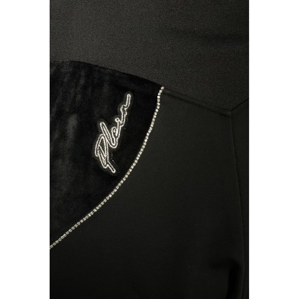 Philipp Plein Black Cotton Women's Sweatpant