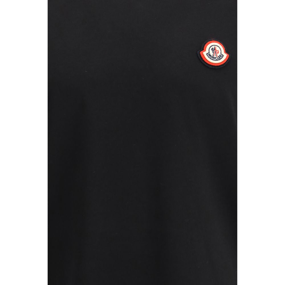 Moncler Black Cotton T-Shirt