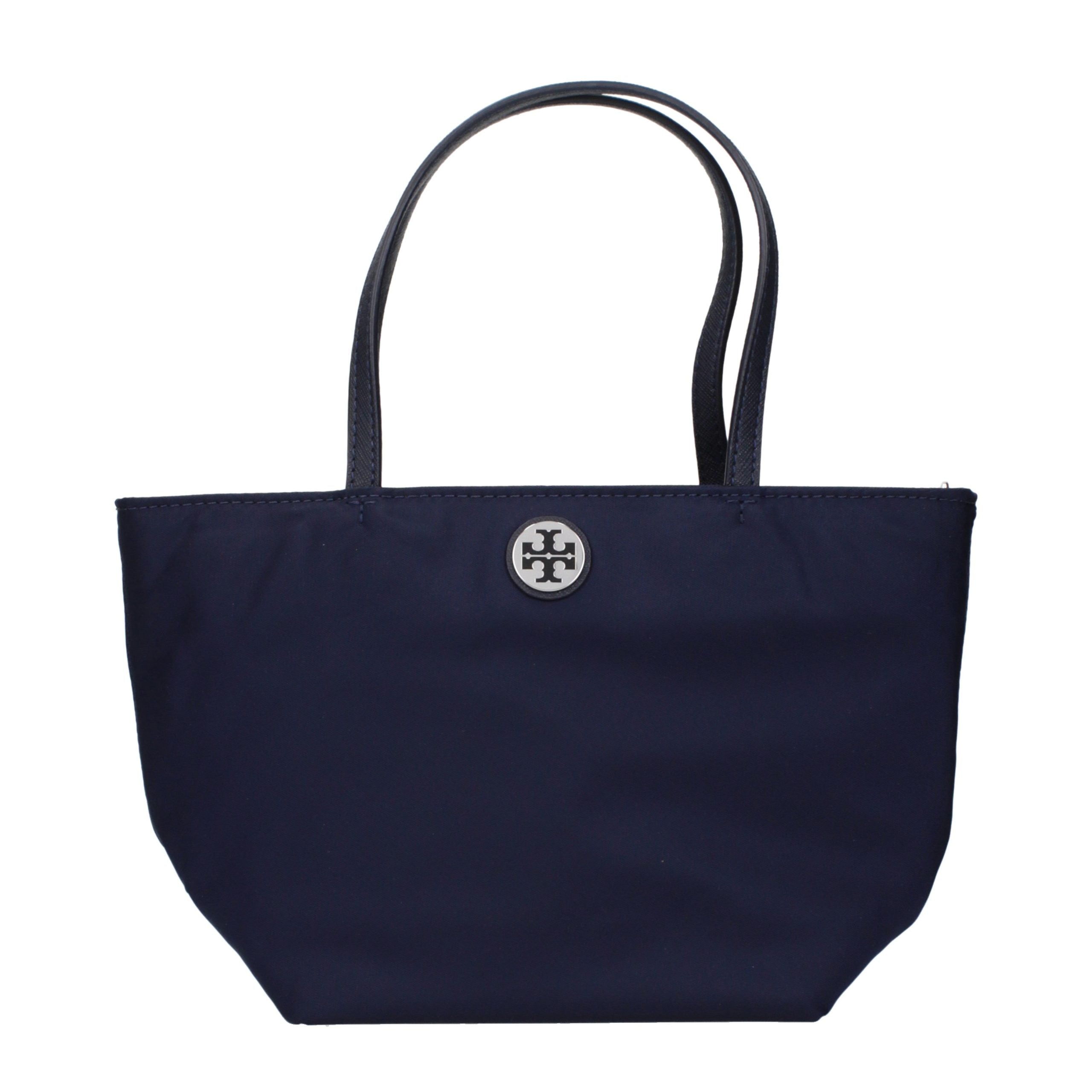 Tory Burch Blue Nylon Handbag