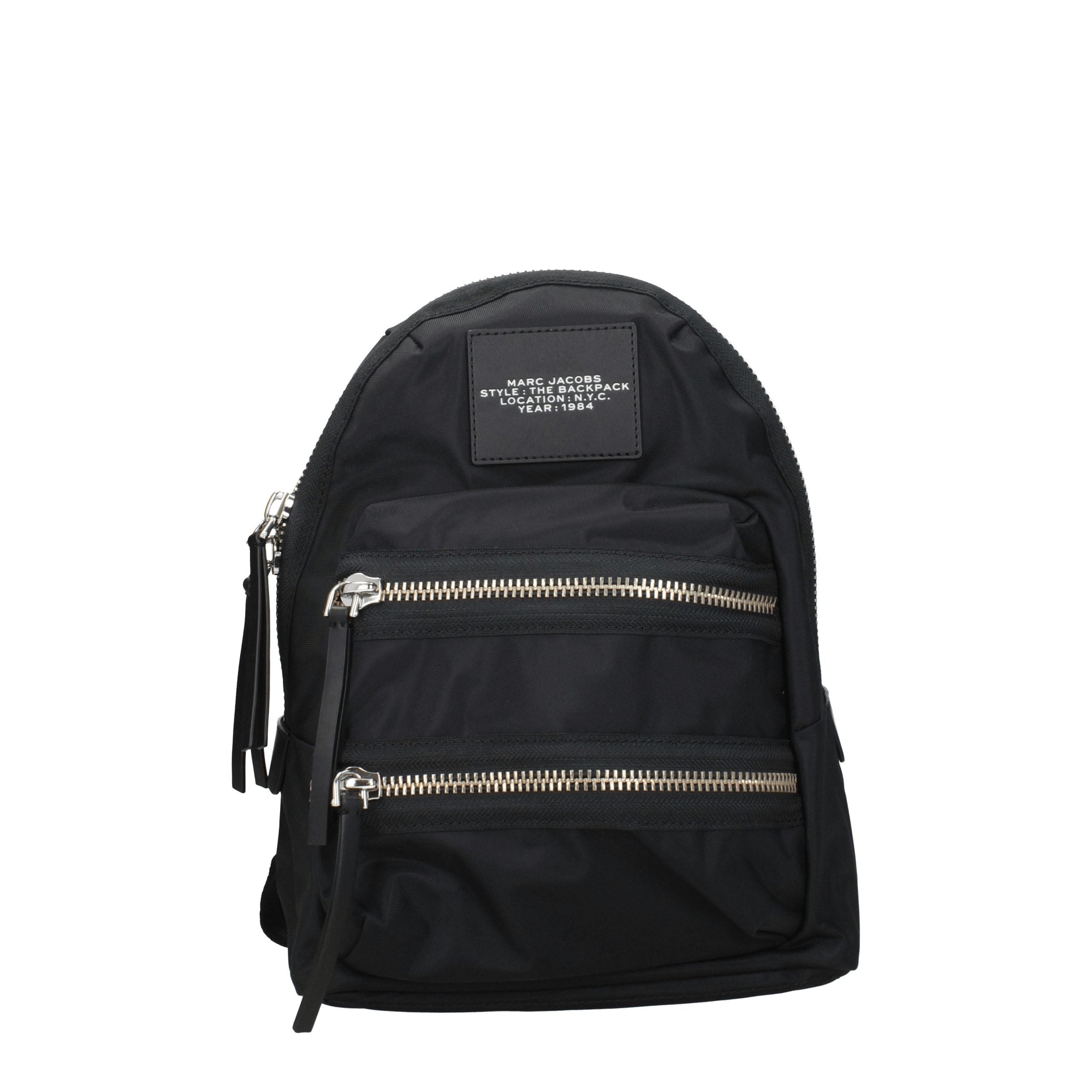 Marc Jacobs Black Nylon Backpack