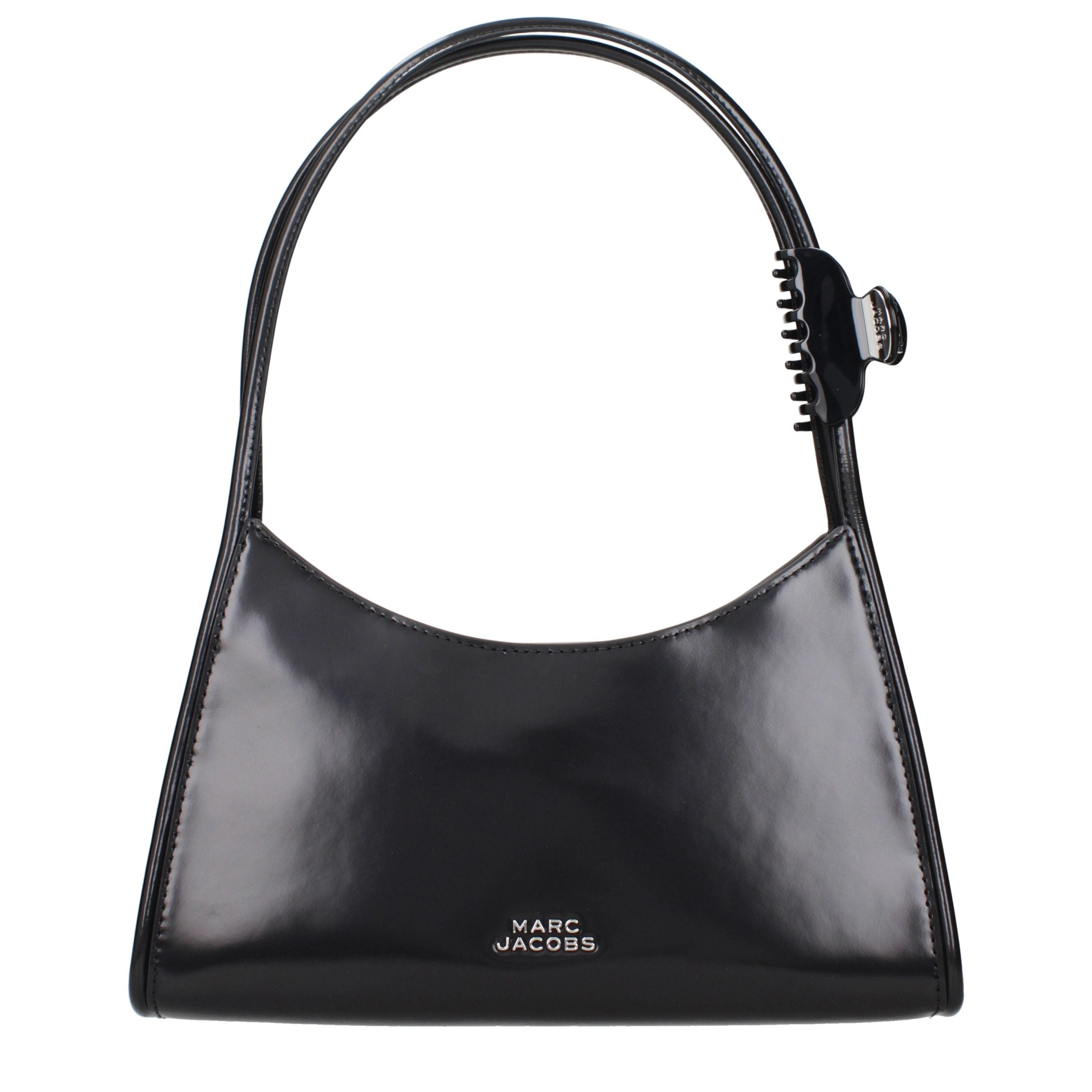 Marc Jacobs Black Leather Shoulder Bag