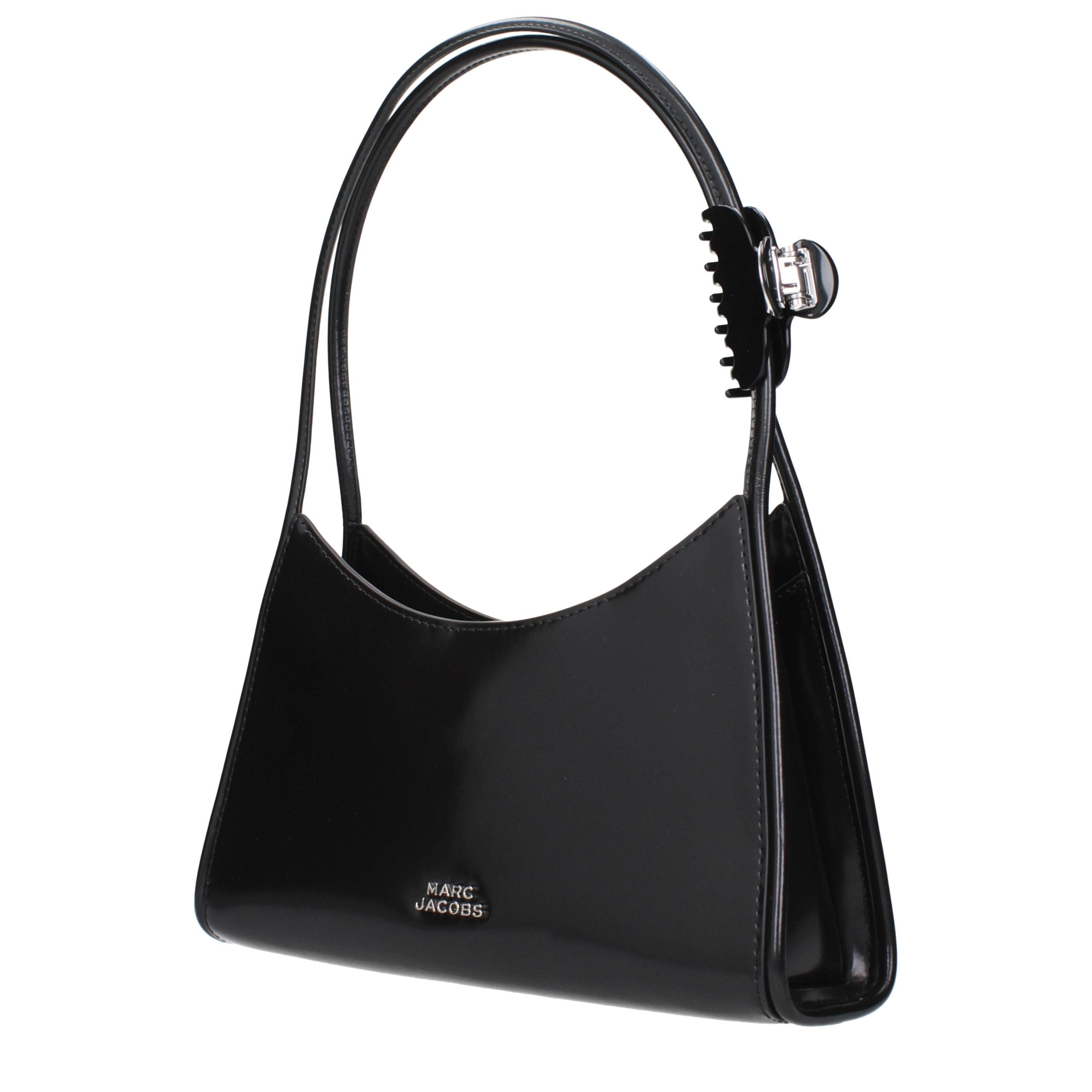 Marc Jacobs Black Leather Shoulder Bag