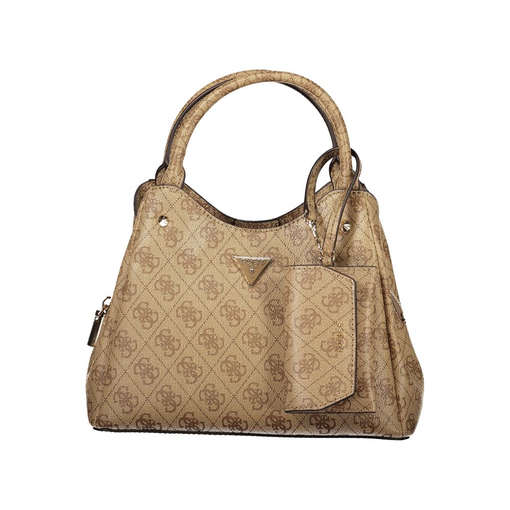 Guess Jeans Beige Polyethylene Handbag