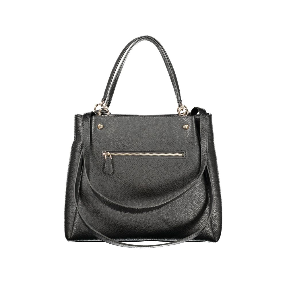 Guess Jeans Black Polyethylene Handbag
