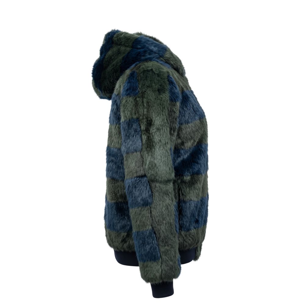 Mr&Mrs Italy Green Rabbit Fur Women Jacket